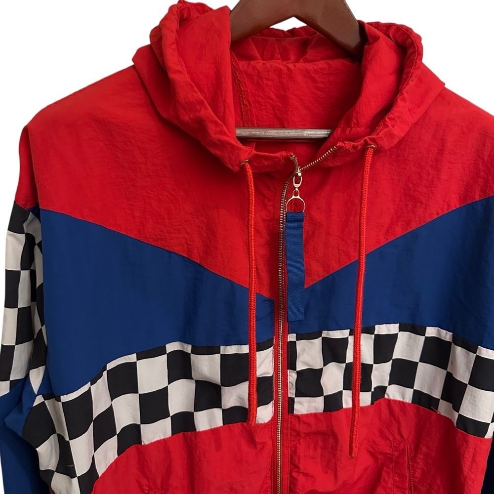 Vintage Checkered Jacket M